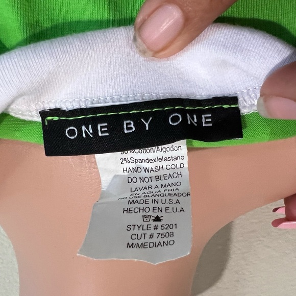 Green pollo shirt - Picture 3 of 3